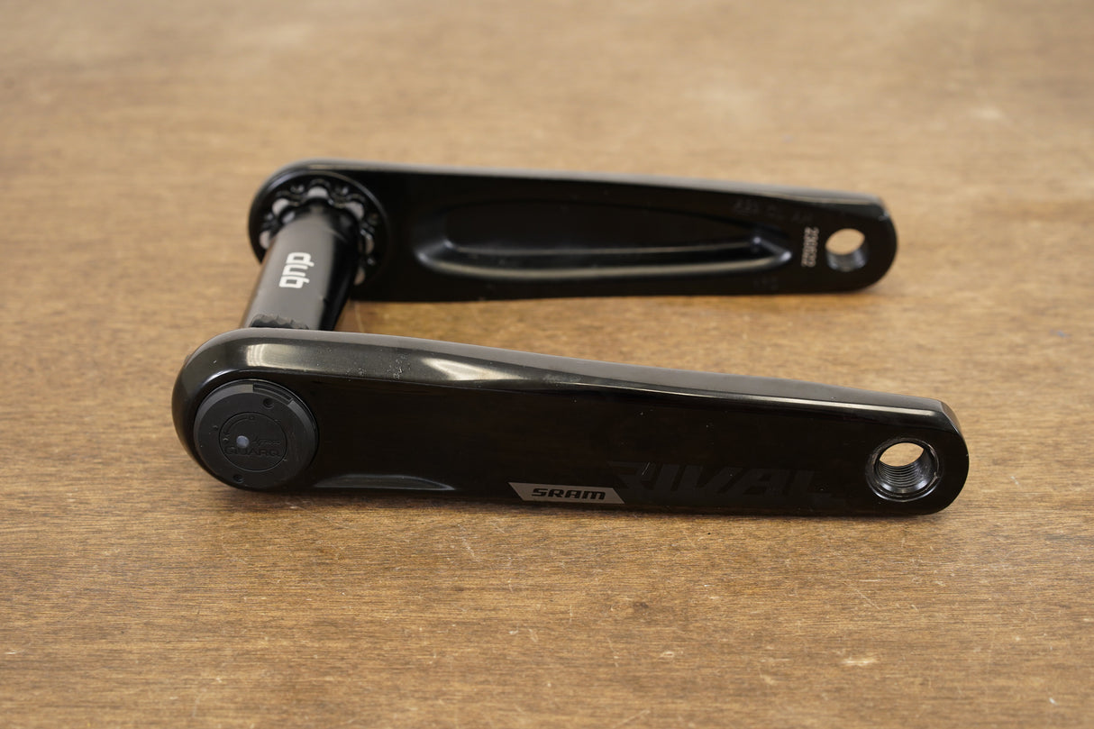 170mm DUB SRAM Rival AXS 12 Speed Quarq Spindle Power Meter Road Crank Arms