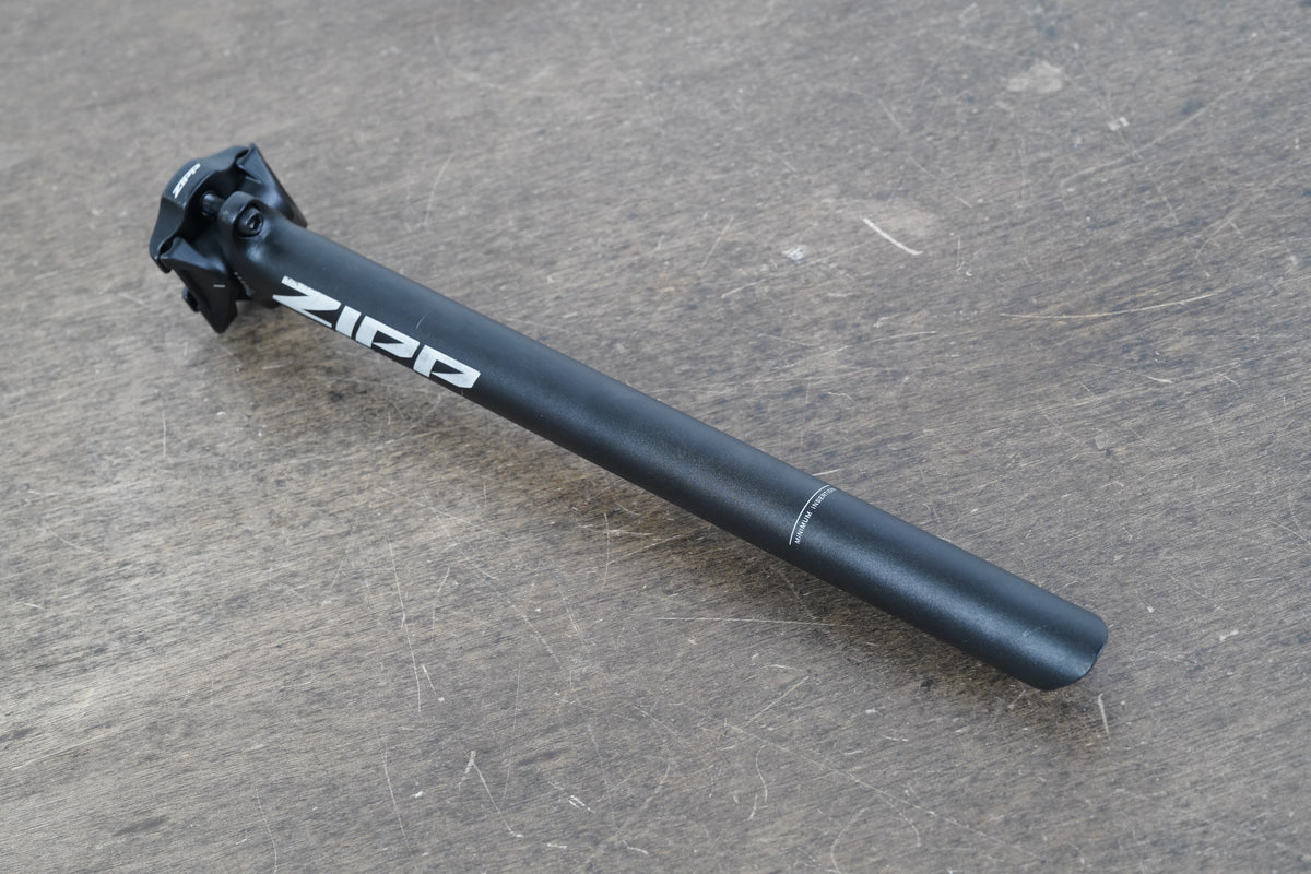 27.2mm Zipp Service Course Alloy 0 Setback Road Seatpost 248g