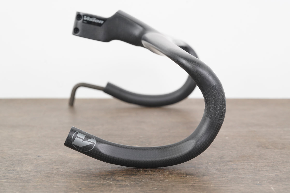 42cm 110mm -6 Degree Vision Metron 5D ACR Carbon Barstem Handlebar 1 1/8"