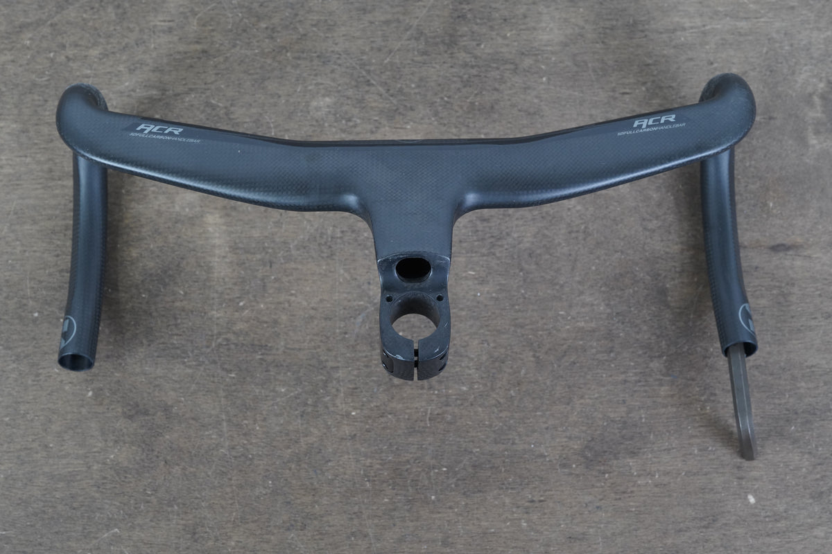 42cm 110mm -6 Degree Vision Metron 5D ACR Carbon Barstem Handlebar 1 1/8"