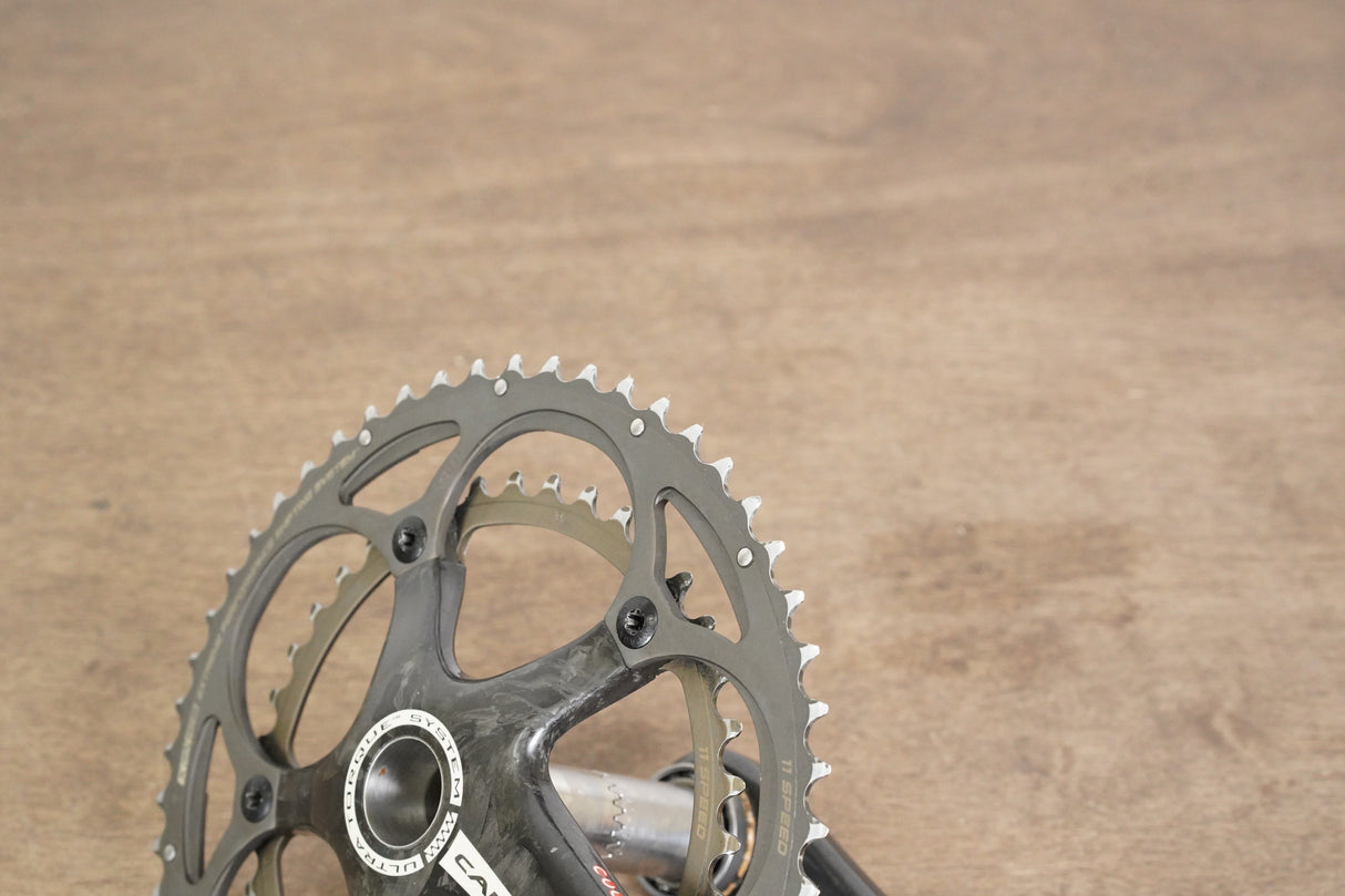 175mm 53/39T Campagnolo Super Record 11 Speed Carbon Crankset