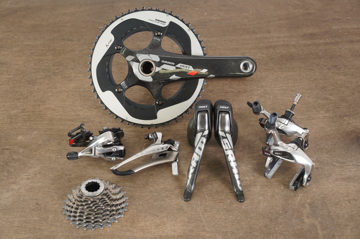 SRAM Red YAW 10 Speed Mechanical Rim Brake Road Complete Groupset