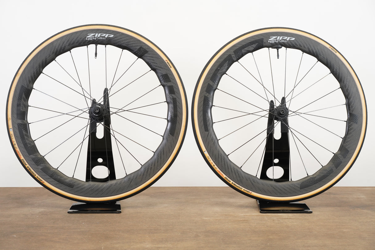 Zipp 454 NSW ZR1 Carbon Tubeless Clincher Disc Brake Wheelset 11 speed
