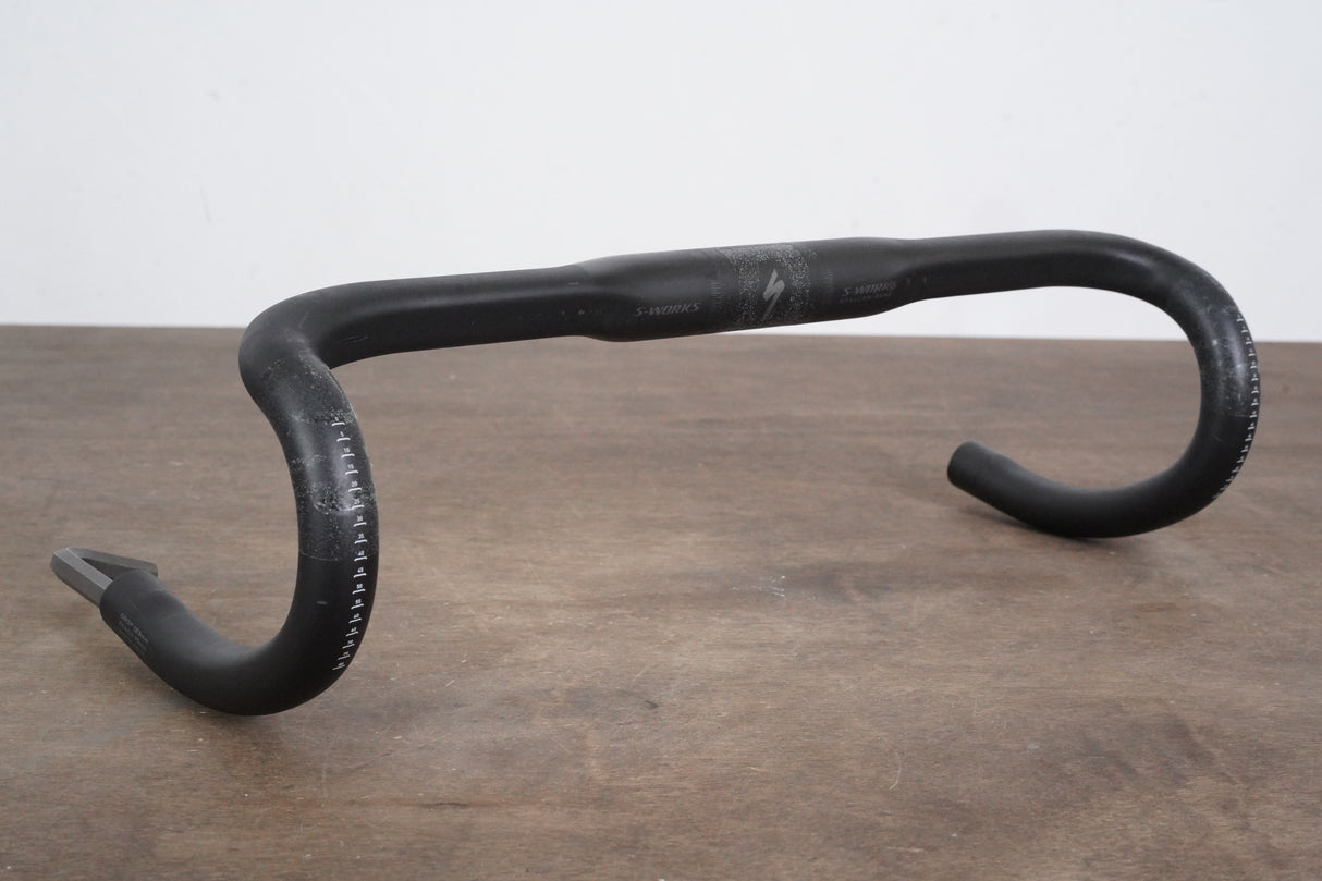 42cm Specialized S-WORKS Shallow Bend Carbon Compact Road Handlebar 31.8mm