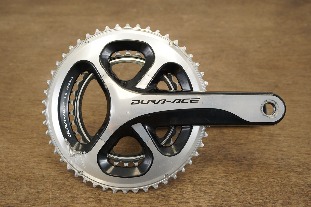 165mm 50/34T Shimano Dura-Ace FC-9000 11 Speed Crankset