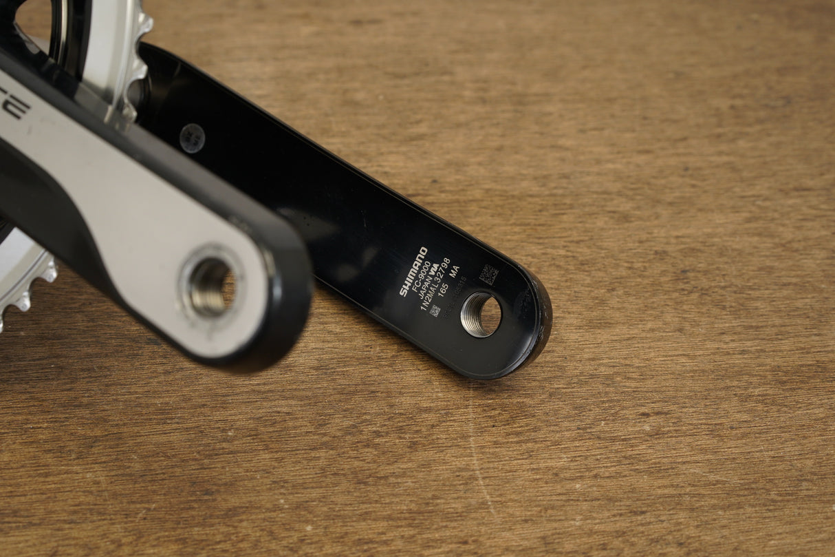 165mm 50/34T Shimano Dura-Ace FC-9000 11 Speed Crankset