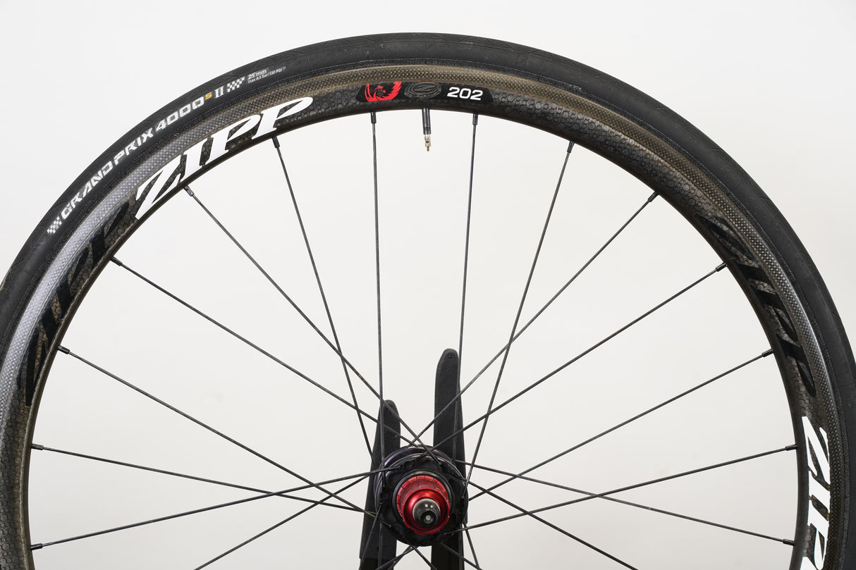 Zipp 202 Firecrest 88/188 Carbon Clincher Rim Brake Wheelset 10 Speed
