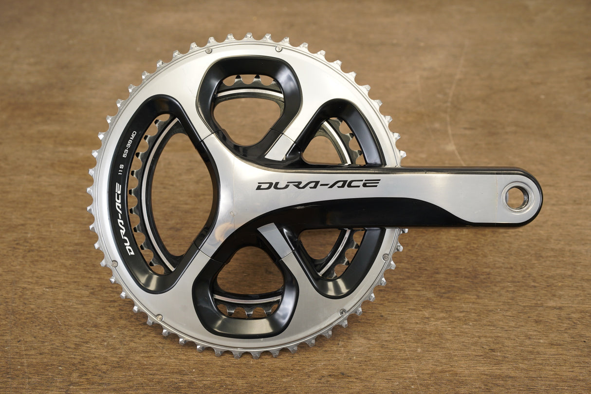 172.5mm 53/39T Shimano Dura-Ace FC-9000 11 Speed Crankset