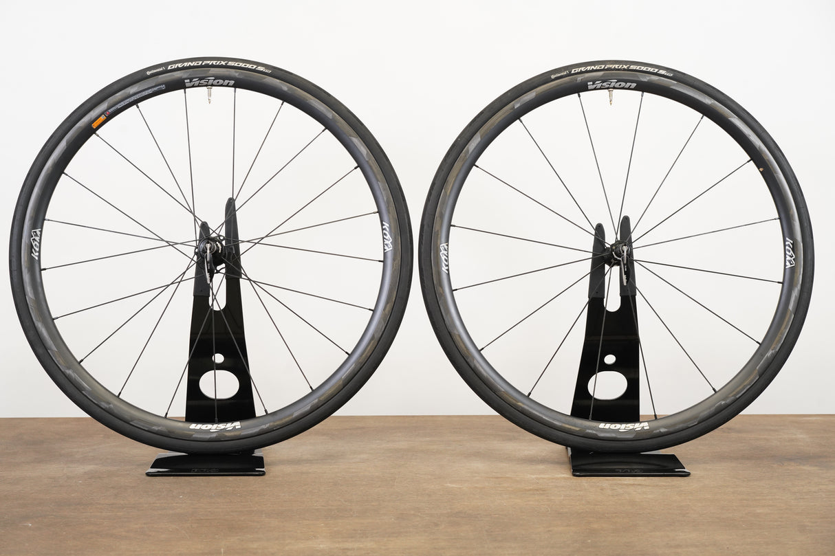 Vision KOM Carbon Tubeless Clincher Rim Brake Wheelset Shimano/SRAM 11 Speed