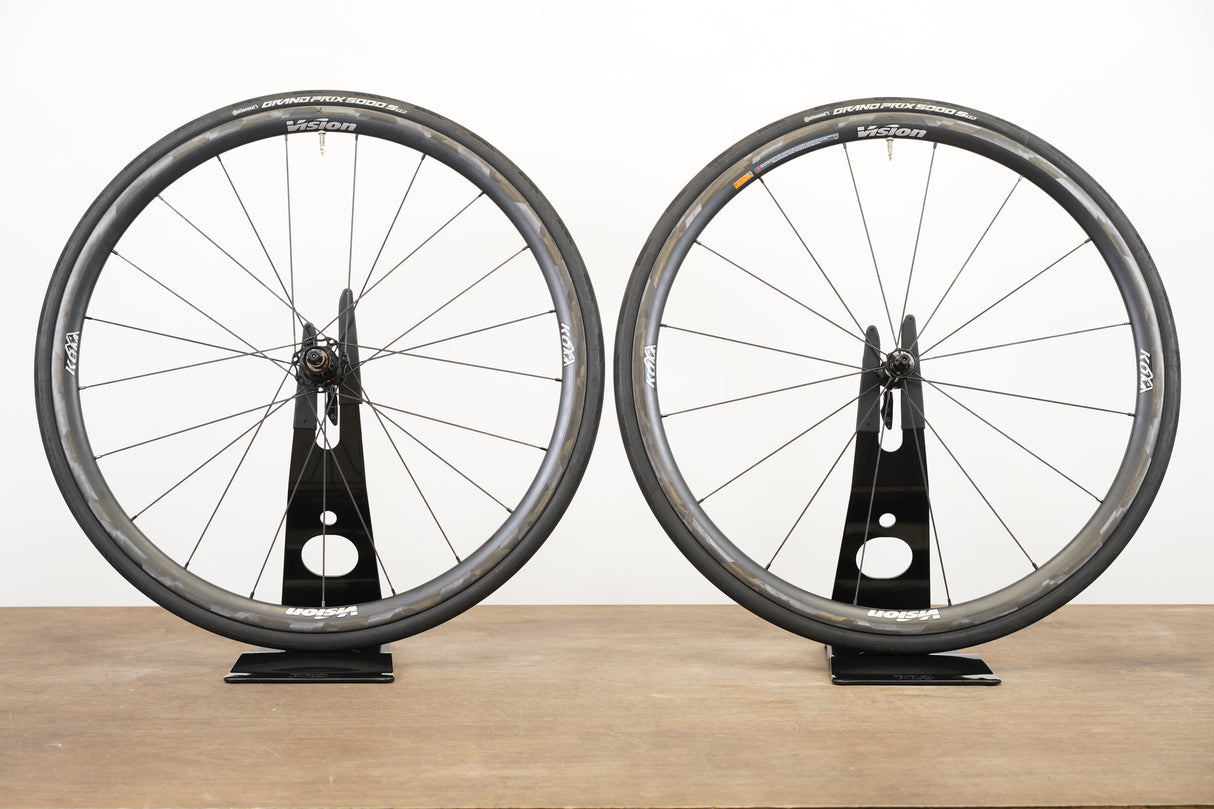 Vision KOM Carbon Tubeless Clincher Rim Brake Wheelset Shimano/SRAM 11 Speed