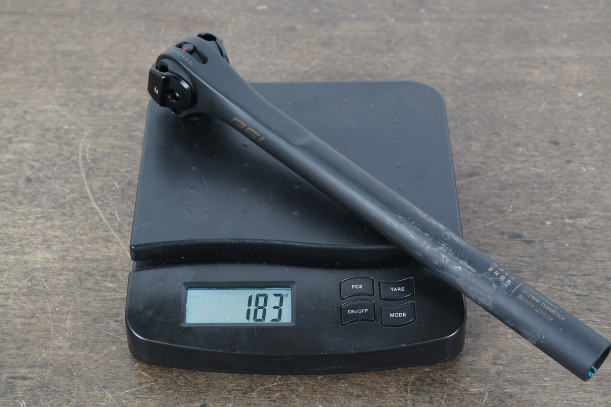 27.2mm Bontrager RSL 0 Setback Carbon Road Seatpost 183g