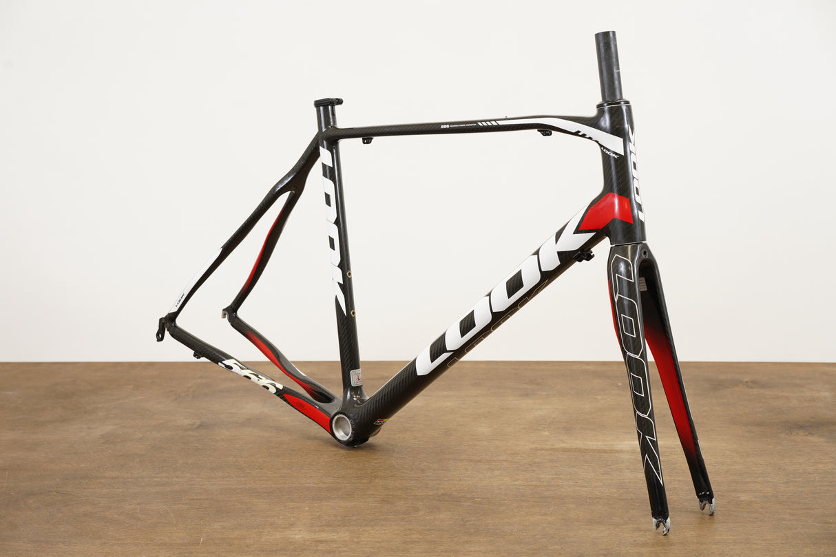 L (Large) LOOK 566 Carbon Rim Brake Road Frameset