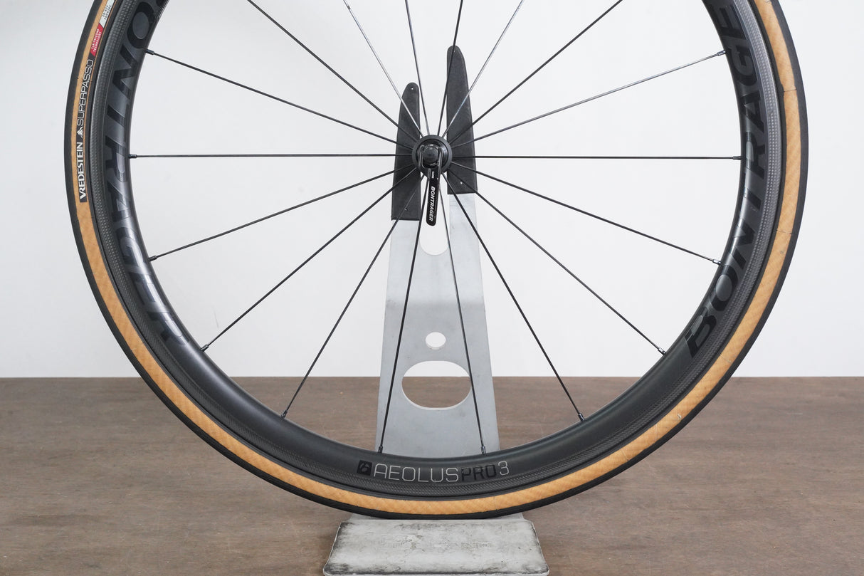 Bontrager Aeolus Pro 3 TLR Carbon Tubeless Clincher Rim Brake Wheelset 11 Speed
