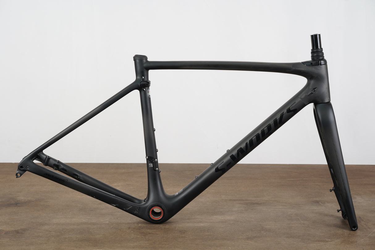 52cm Specialized S-WORKS Roubaix Future Shock Carbon Disc Brake Frameset