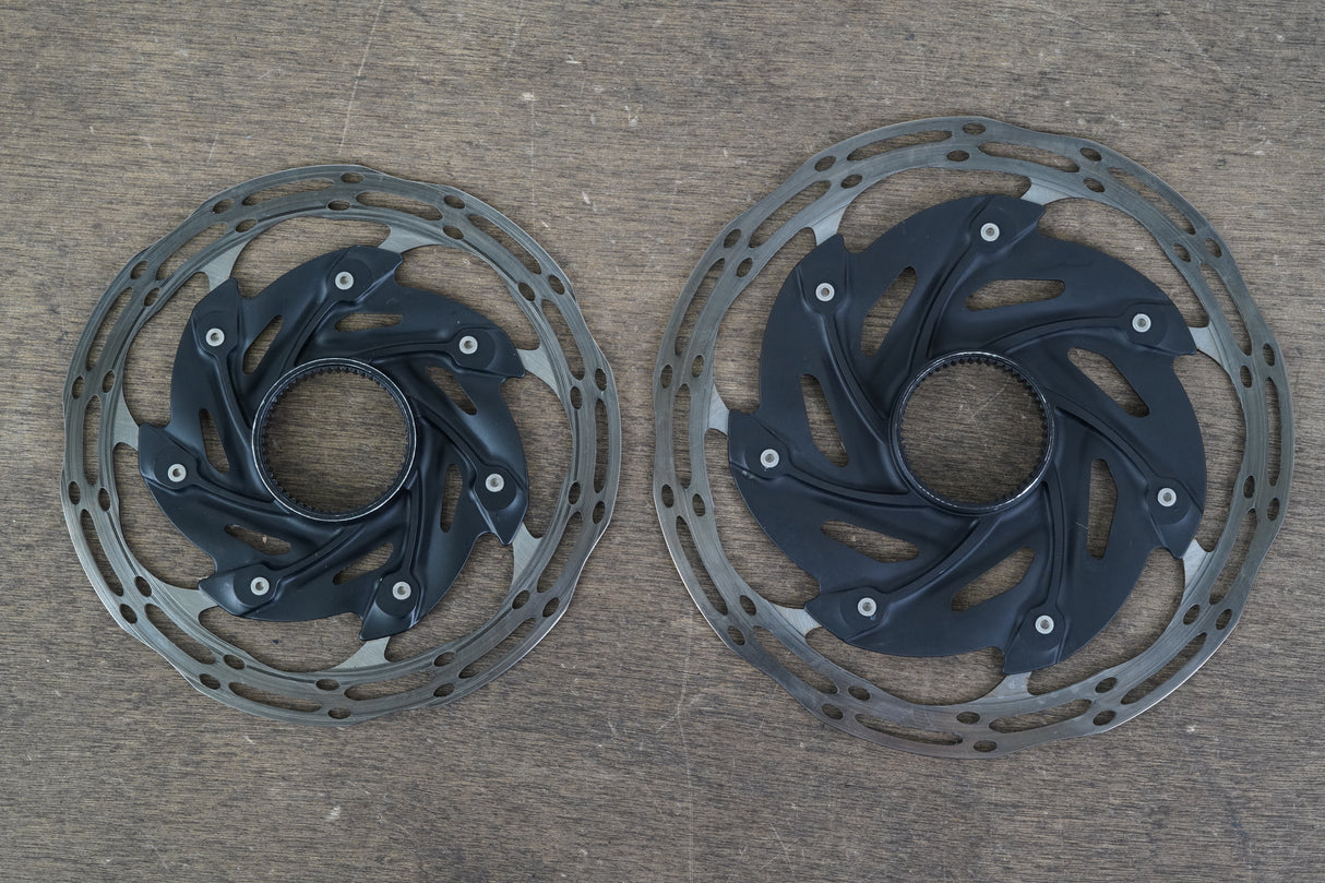 (2) 160/140mm SRAM Centerline XR Center Lock Disc Brake Rotors