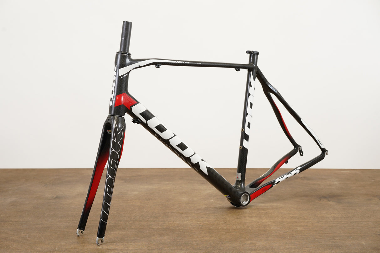 L (Large) LOOK 566 Carbon Rim Brake Road Frameset