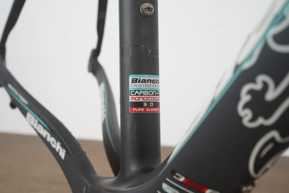 53cm Bianchi Oltre XR2 Carbon Rim Brake Road Frameset