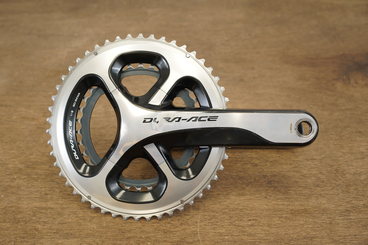 175mm 50/34T Shimano Dura-Ace FC-9000 11 Speed Crankset 9000