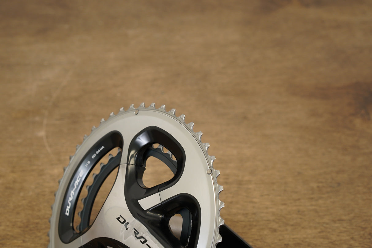 175mm 50/34T Shimano Dura-Ace FC-9000 11 Speed Crankset 9000