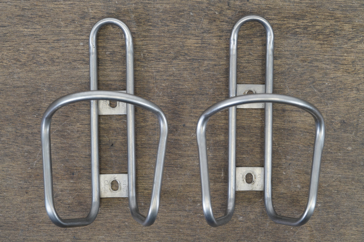 (2) King Cage Titanium Water Bottle Cages 57g