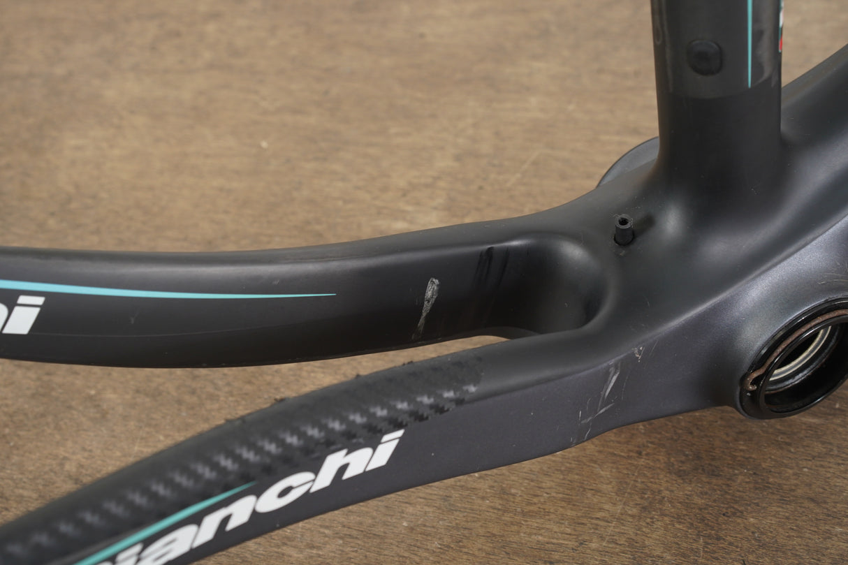 53cm Bianchi Oltre XR2 Carbon Rim Brake Road Frameset