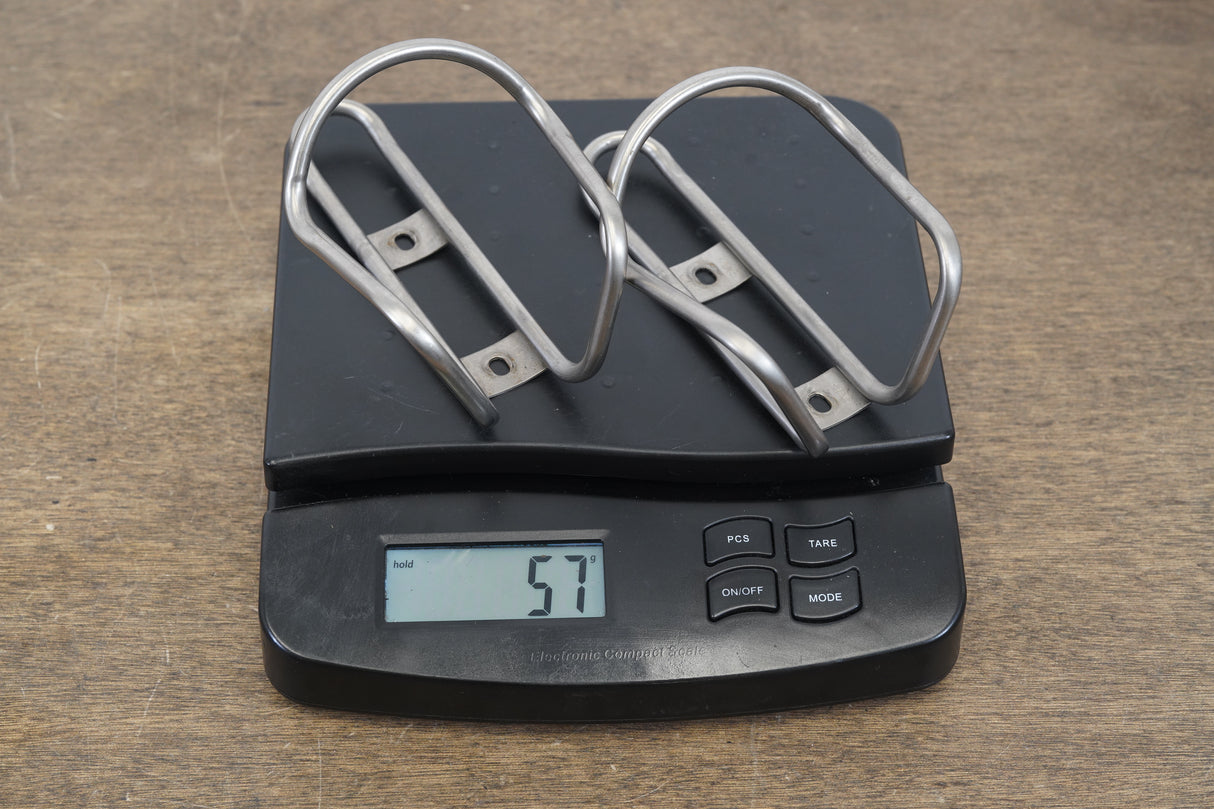 (2) King Cage Titanium Water Bottle Cages 57g