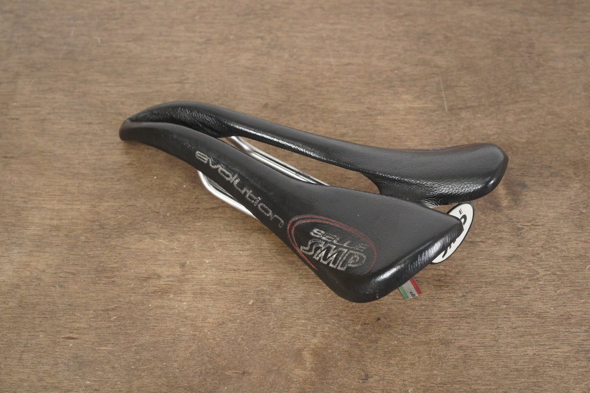 130mm Selle SMP Evolution Stainless Steel Rail Road Saddle 255g