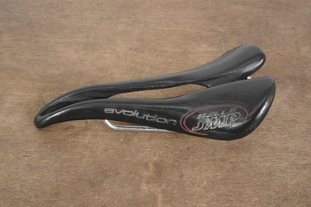 130mm Selle SMP Evolution Stainless Steel Rail Road Saddle 255g