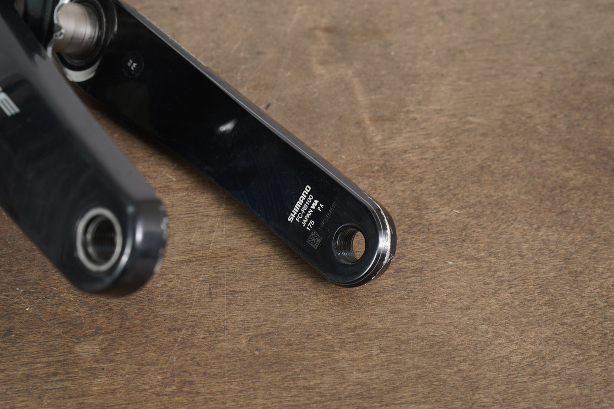 175mm 52/36T Shimano Dura-Ace FC-R9100 11 Speed Crankset 9100