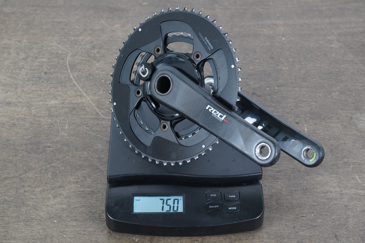 172.5mm 52/36T GXP SRAM Red Quarq DZero Power Meter Crankset 750g