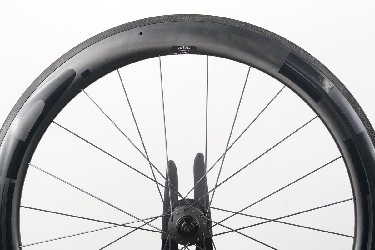 HED Jet RC6 Black Carbon Tubeless Rim Brake Wheelset Shimano/SRAM 11 Speed