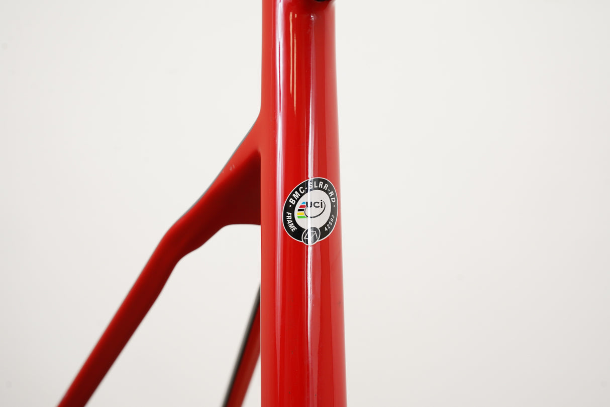 54cm BMC TeamMachine SLR01 Carbon Rim Brake Frameset SLR 01 *Repaired*