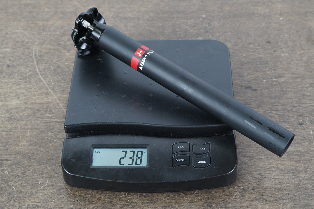 31.6mm Argon 18 ASP 1500 Carbon Alloy 20mm Setback Road Seatpost 238g