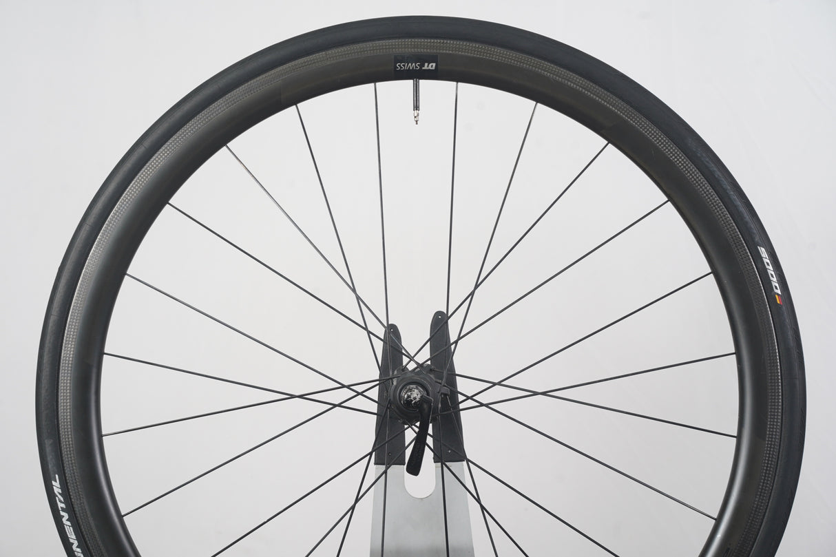 DT Swiss PRC 1400 Carbon Clincher Rim Brake Wheelset Shimano/SRAM 11 Speed