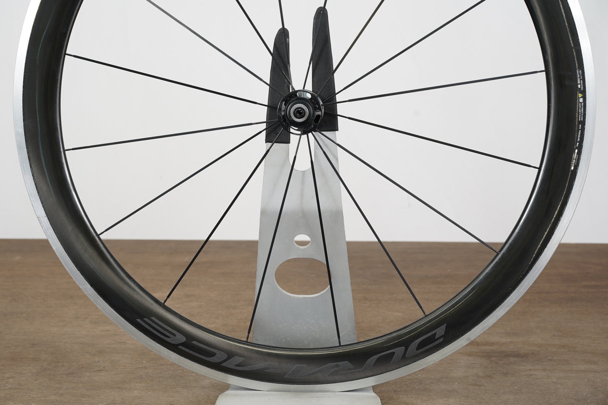 FRONT Shimano Dura-Ace WH-9100 C40 Carbon Clincher Rim Brake Wheel