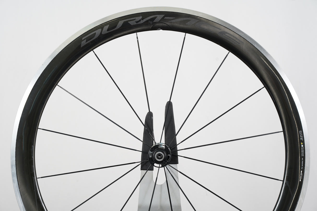 FRONT Shimano Dura-Ace WH-9100 C40 Carbon Clincher Rim Brake Wheel