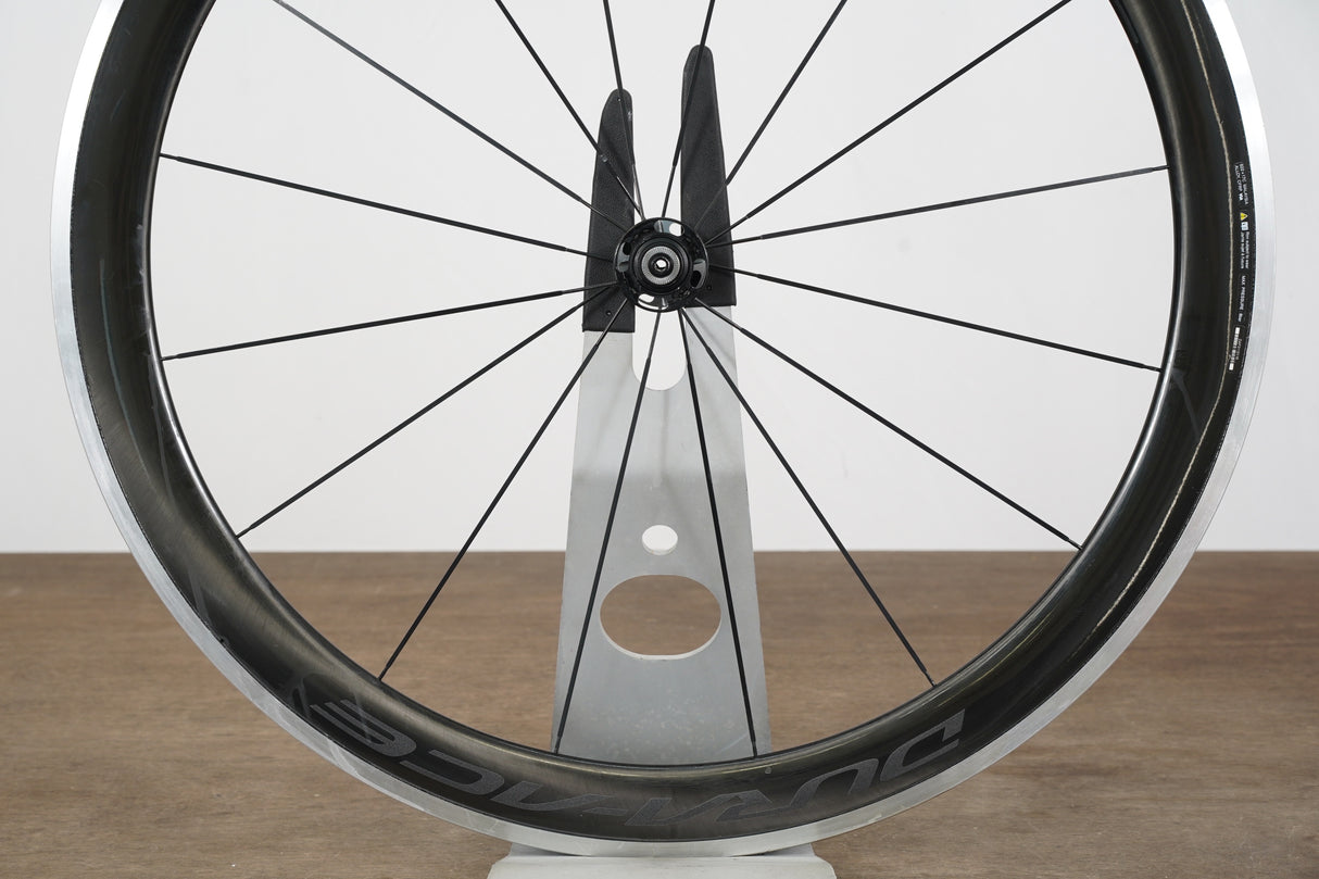 FRONT Shimano Dura-Ace WH-9100 C40 Carbon Clincher Rim Brake Wheel