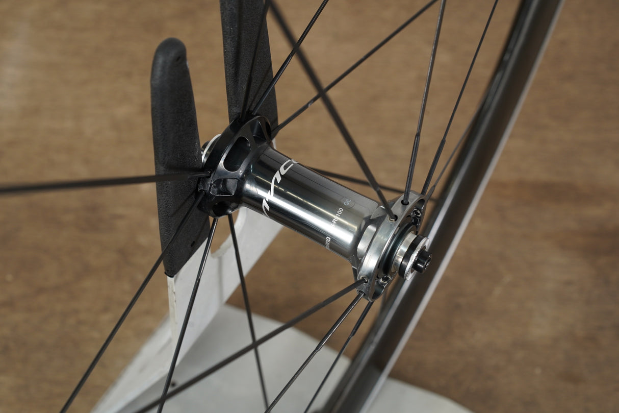 FRONT Shimano Dura-Ace WH-9100 C40 Carbon Clincher Rim Brake Wheel