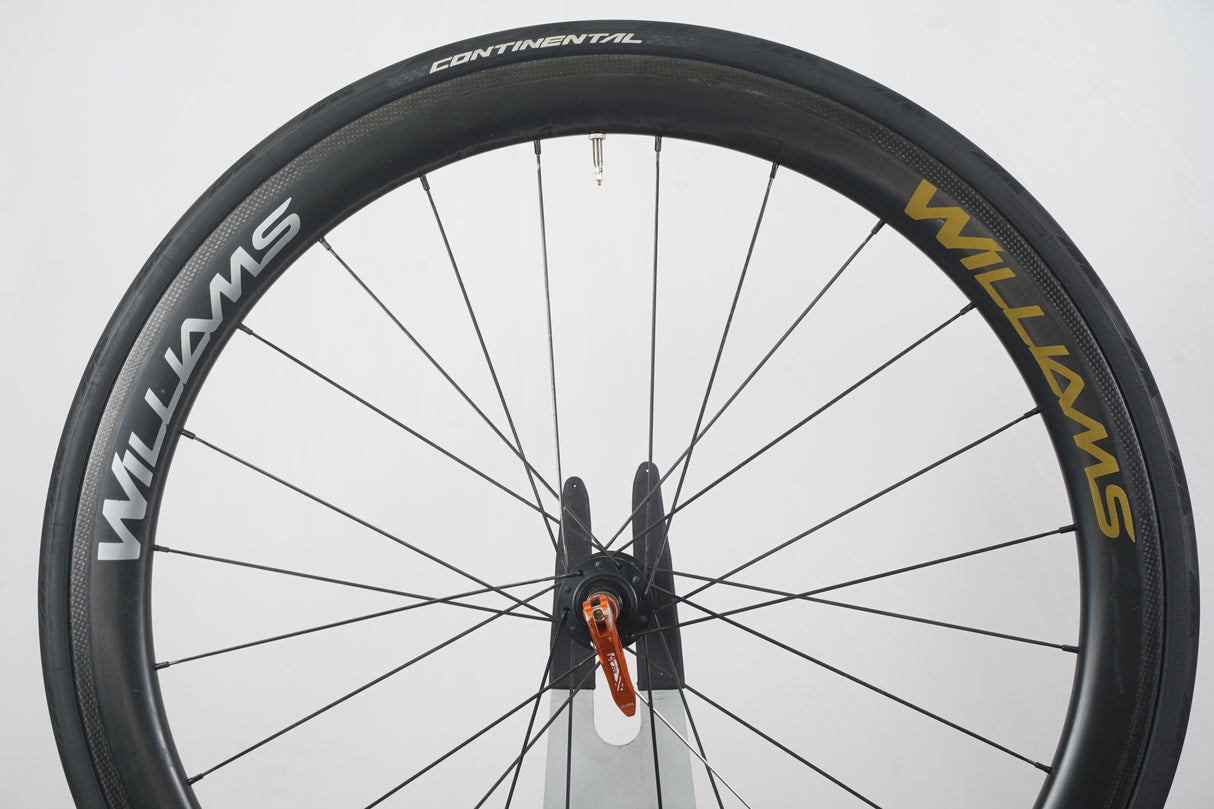 Williams 50mm Carbon Clincher Rim Brake Wheelset Shimano/SRAM 11 Speed