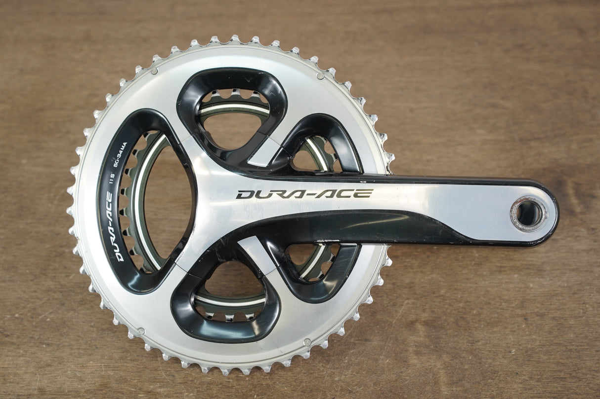 172.5mm 50/34T Shimano Dura-Ace FC-9000 11 Speed Crankset