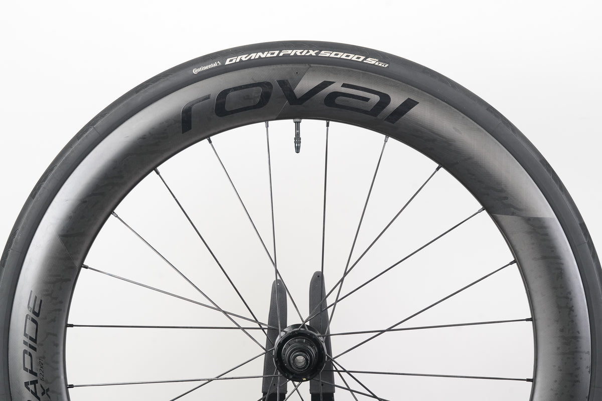 Roval Rapide CLX II Carbon Tubeless Clincher Disc Brake Wheelset XDR 12 Speed