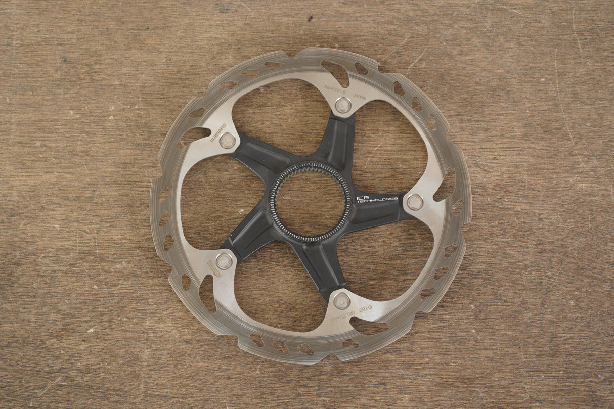 (2) 160mm Shimano Deore XT SM-RT81-S Center Lock Disc Brake Road CX MTB Rotors