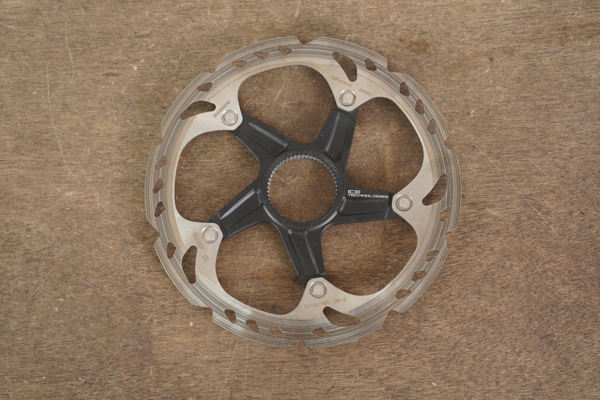 (2) 160mm Shimano Deore XT SM-RT81-S Center Lock Disc Brake Road CX MTB Rotors