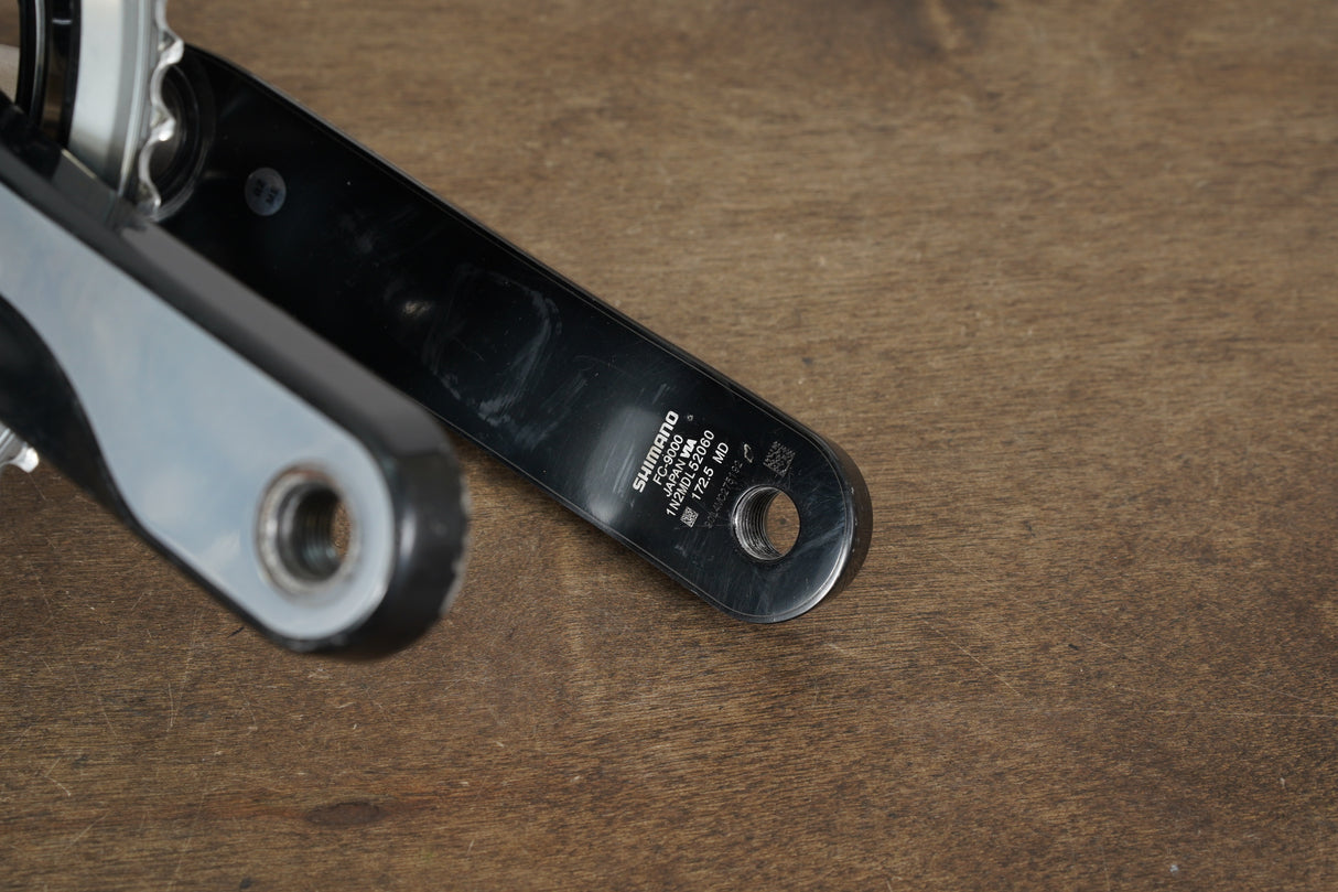 172.5mm 50/34T Shimano Dura-Ace FC-9000 11 Speed Crankset