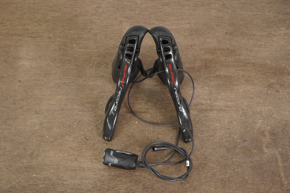 Campagnolo Super Record EPS 12 Speed Electronic Rim Brake Shifters + V4 Interface