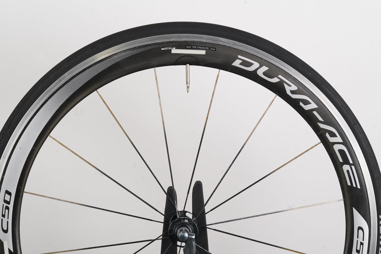 Shimano Dura-Ace WH-9000 C50 Carbon Clincher Rim Brake Wheelset 11 Speed