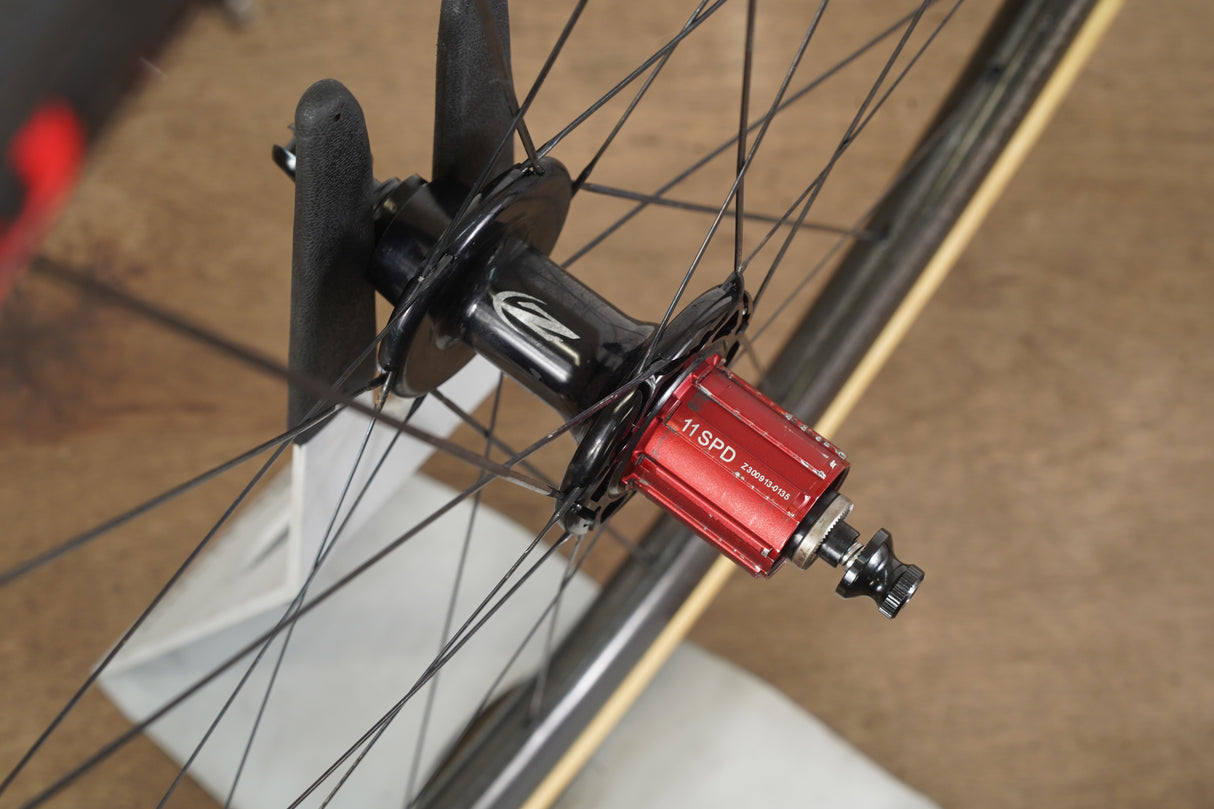 Zipp 303 Firecrest 88/188 Carbon Tubular Rim Brake CX Wheelset 11 Speed