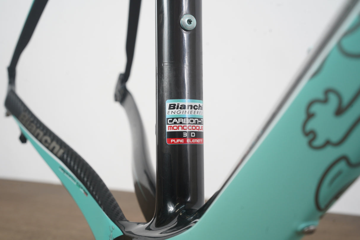 53cm Bianchi Oltre XR2 Carbon Rim Brake Road Frameset