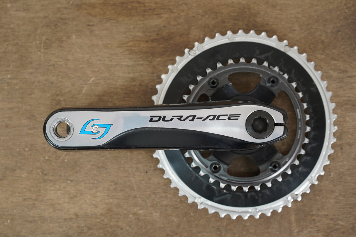172.5mm 50/34T Shimano Dura-Ace FC-9000 11 Speed Stages Power Meter Crankset
