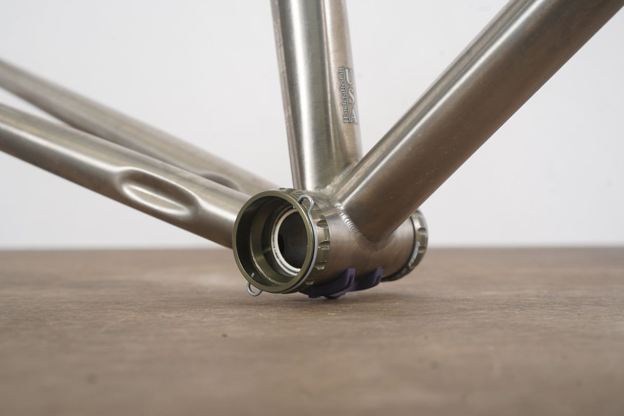 55.5cm Merlin Magia Reynolds Titanium Rim Brake Frameset